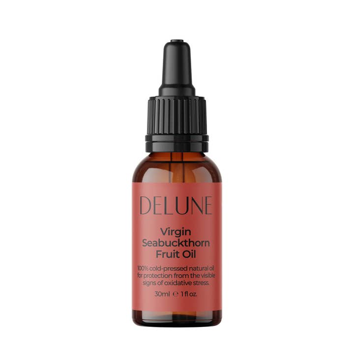 Olio di Frutto di Olivello Spinoso Vergine per la vendita all'ingrosso da parte di Delune