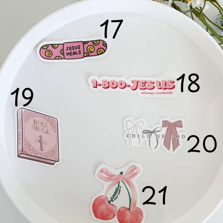 SeasonsBestByResa - Wholesale Sticker - Christian Faith Based Stickers