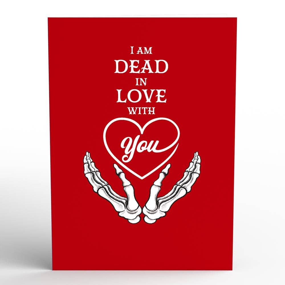 Lovepop Cards - Wholesale Love Card - Dead in Love With You Card, 5x7" Pop-Up Cards4
