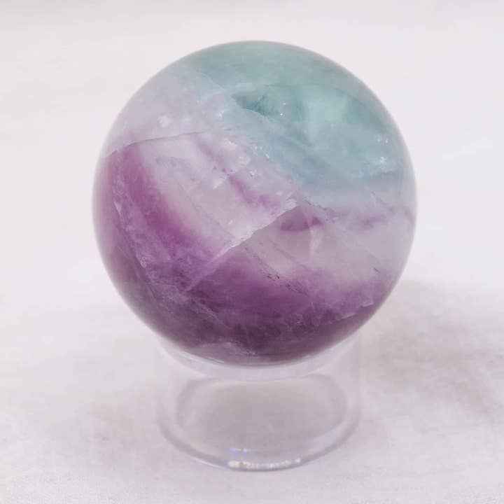 Tiny Rituals - Wholesale Spiritual Stone/Crystal - Rare Rainbow Fluorite Spheres - AAA Premium Quality87