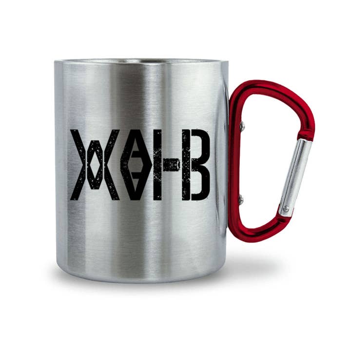 Uwaldu - Venta al por mayor Vaso termo - Forest Forest - taza de acero inoxidable con asa mosquetón