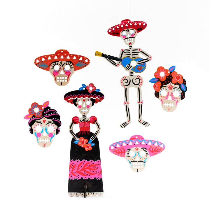 Kit de décoration pour le Jour des Morts pour la vente par Metio Studio