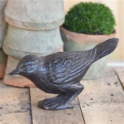 HomArt - Wholesale Decorative Figurine - Perched Bird, Cast Iron - Brown1