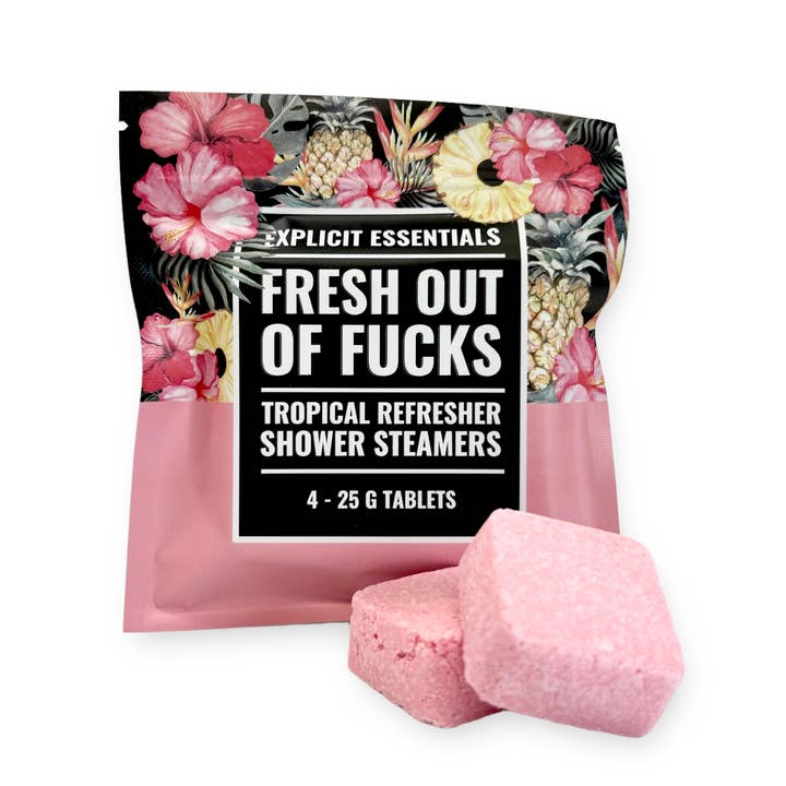 Explicit Essentials - Wholesale Shower Steamer/Bomb - Fresh Outta Fucks Shower Steamers5