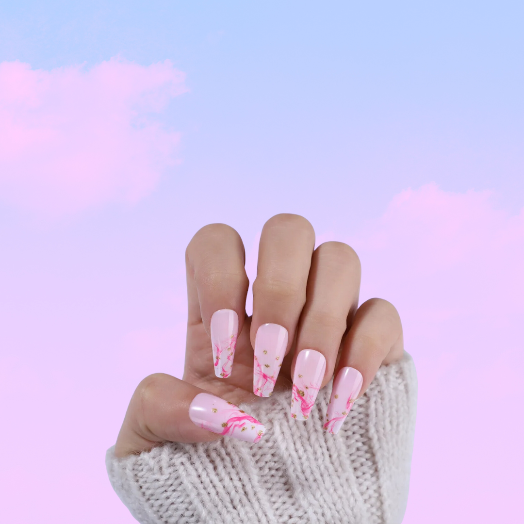 P.R.M.I.T Beauty - Wholesale Press-On/Fake Nails - PINK HAZE3