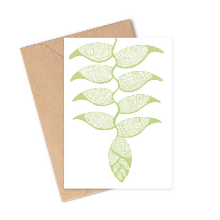 Cartão postal A6 Exotic Canopy por atacado de Coconut & Soul