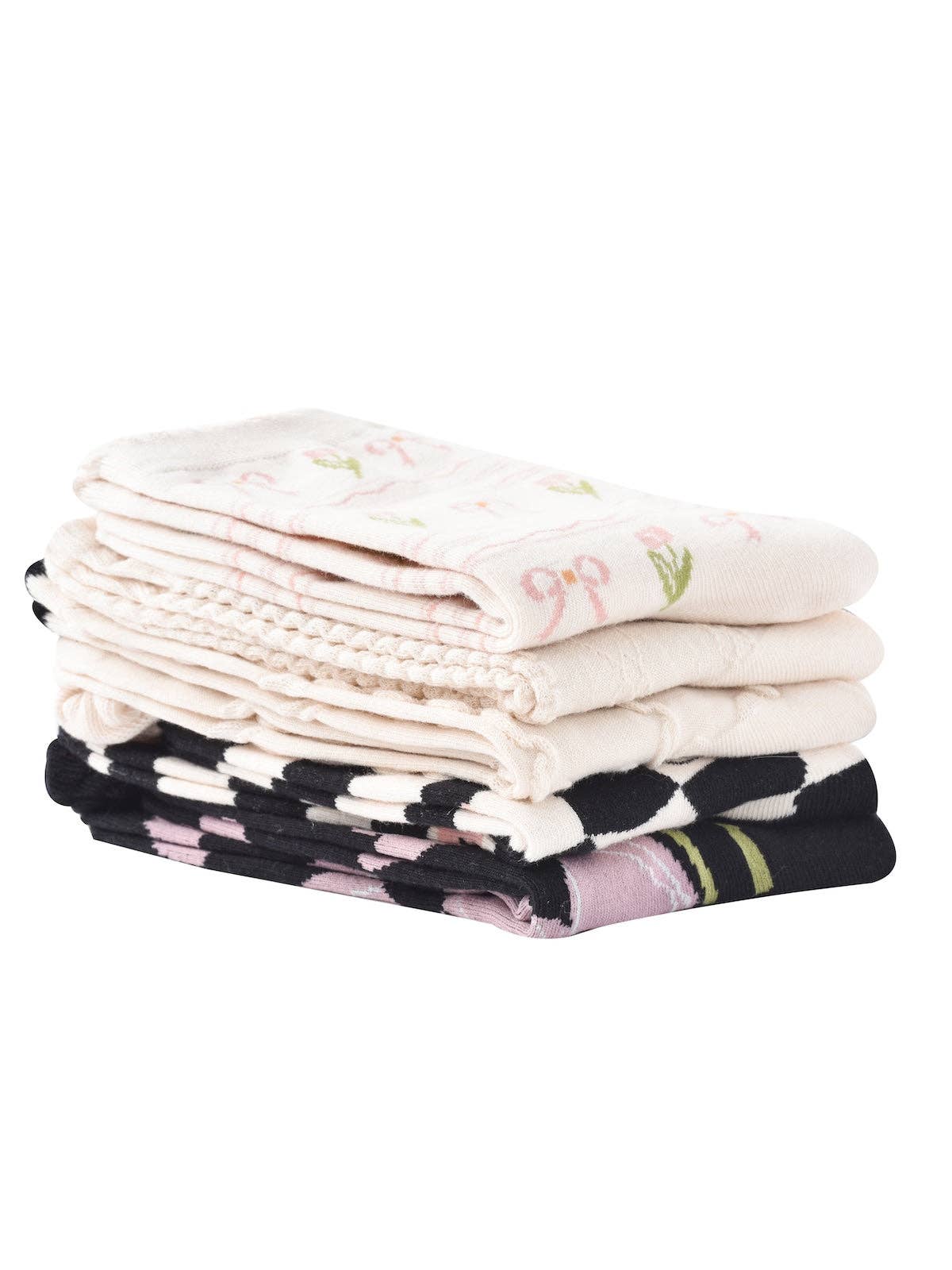 Funkyrel® Atzbranding Limited - Vente Chaussettes – femme - Rufia - Chaussettes à motif tulipe10