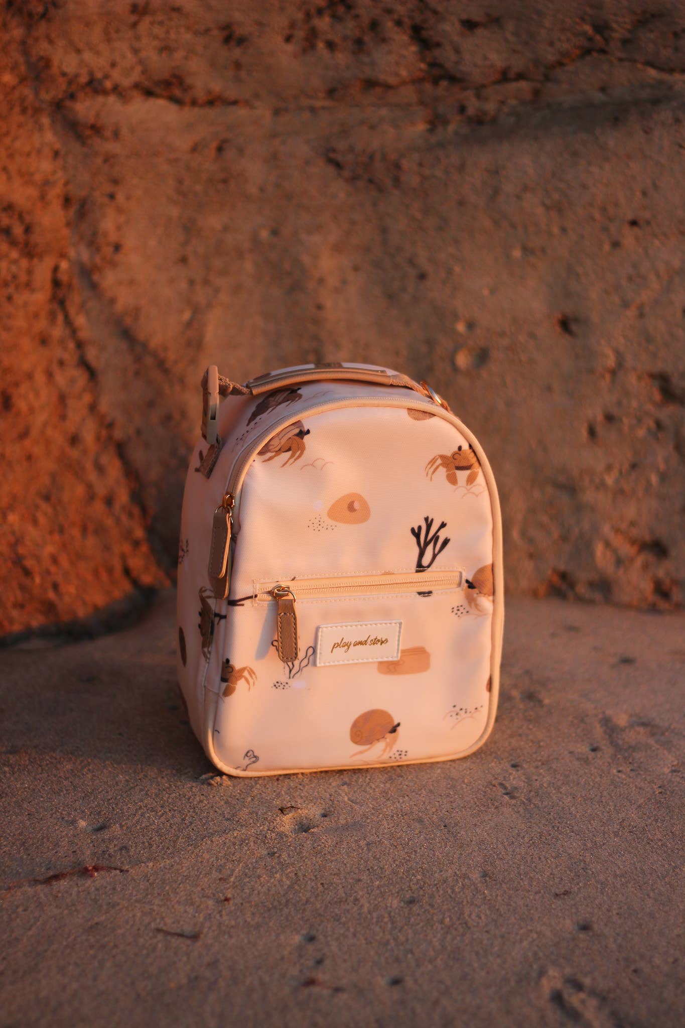 Play and Store - Wholesale Lunch Bag/Box - Kids - Kids Lunch Bag Sand1