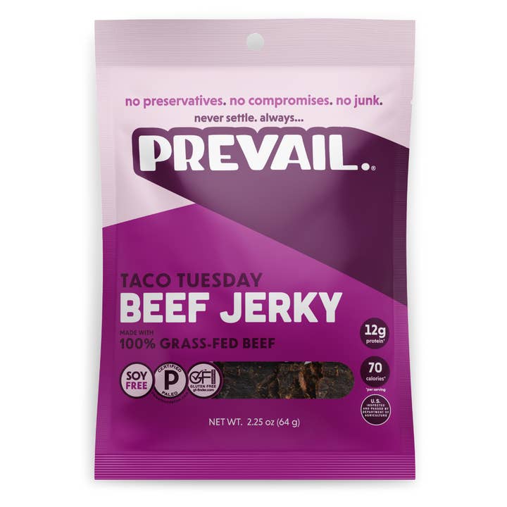 Taco Tuesday Beef Jerky for wholesale by PREVAIL Jerky