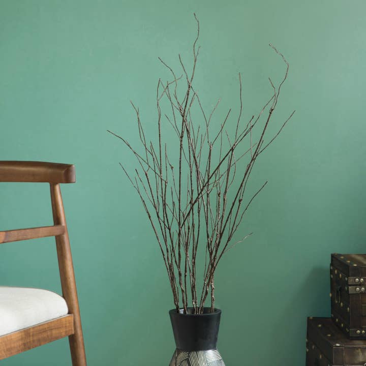 Quickway Imports - Vente Fleur séchée/pressée - Bâtonnets authentiques décoratifs naturels à branches sèches20