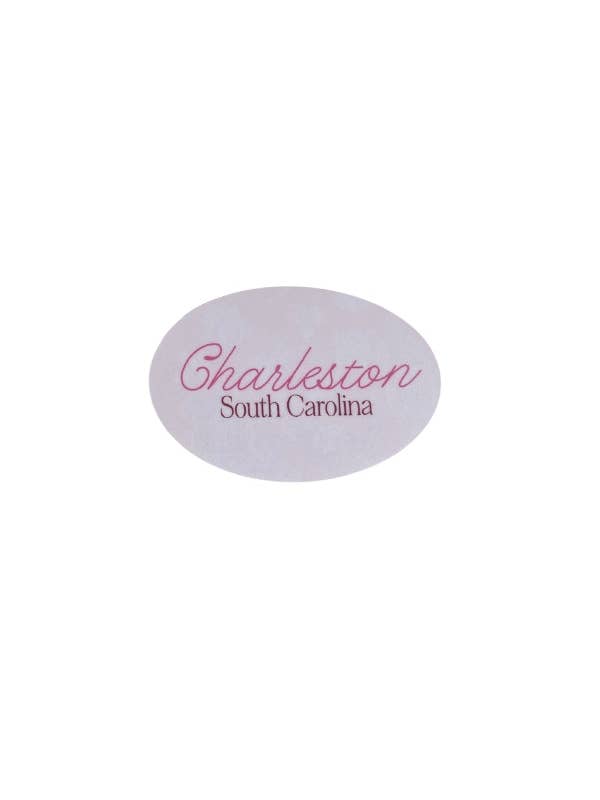 The Pink Charleston Sticker for wholesale by The Tiny Tassel