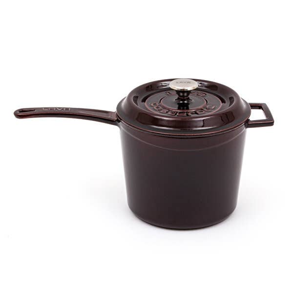 Biggbrands - Wholesale Saucepan - LAVA Premium Round Cast Iron Saucepan 18 cm2