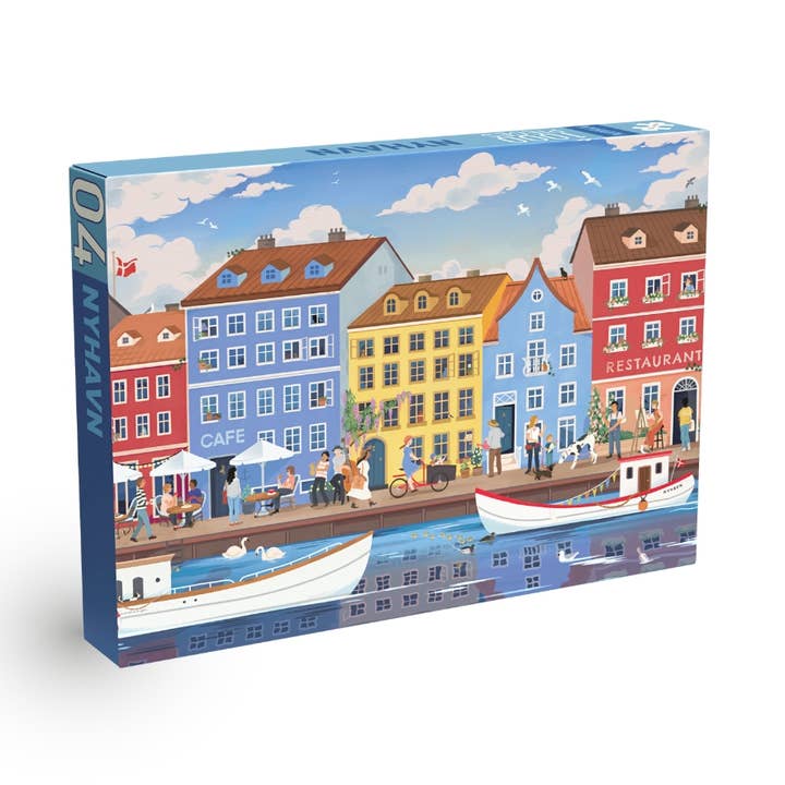 Nyhavn 1000 piece jigsaw puzzle from Penny Puzzle for wholesale by Penny Puzzle