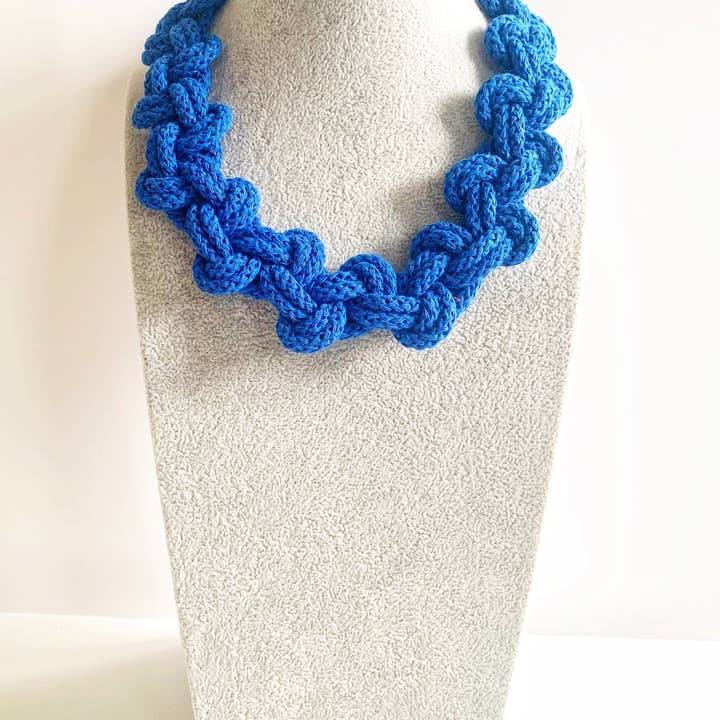 Handmade by Tinni - Wholesale Woven Necklace - The Lilly Necklace - Organic Cotton Rope Necklaces
