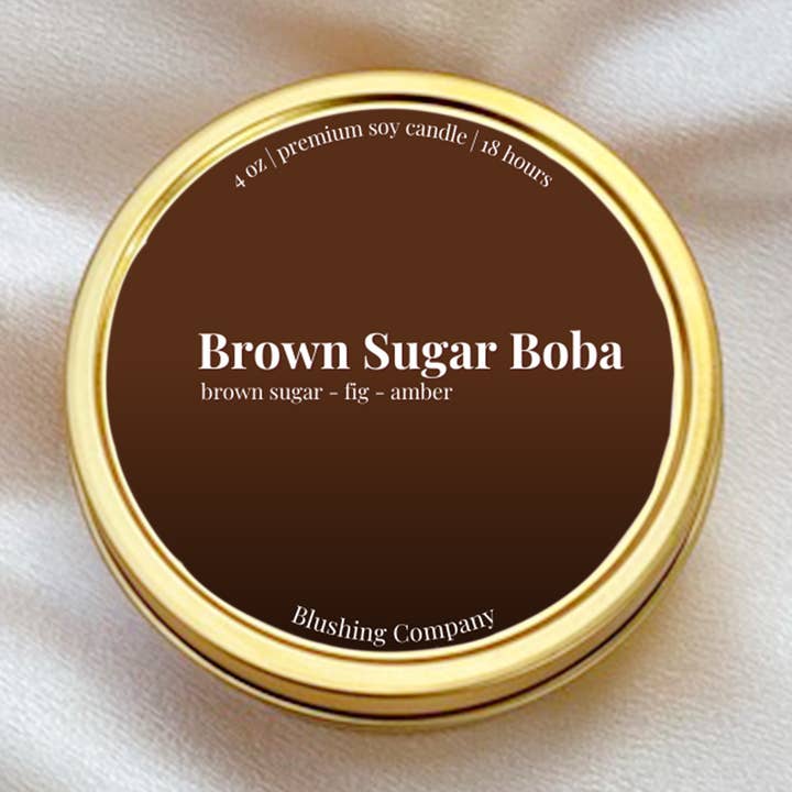 Scatola da viaggio Boba con zucchero di canna per la vendita all'ingrosso da parte di Blushing Company