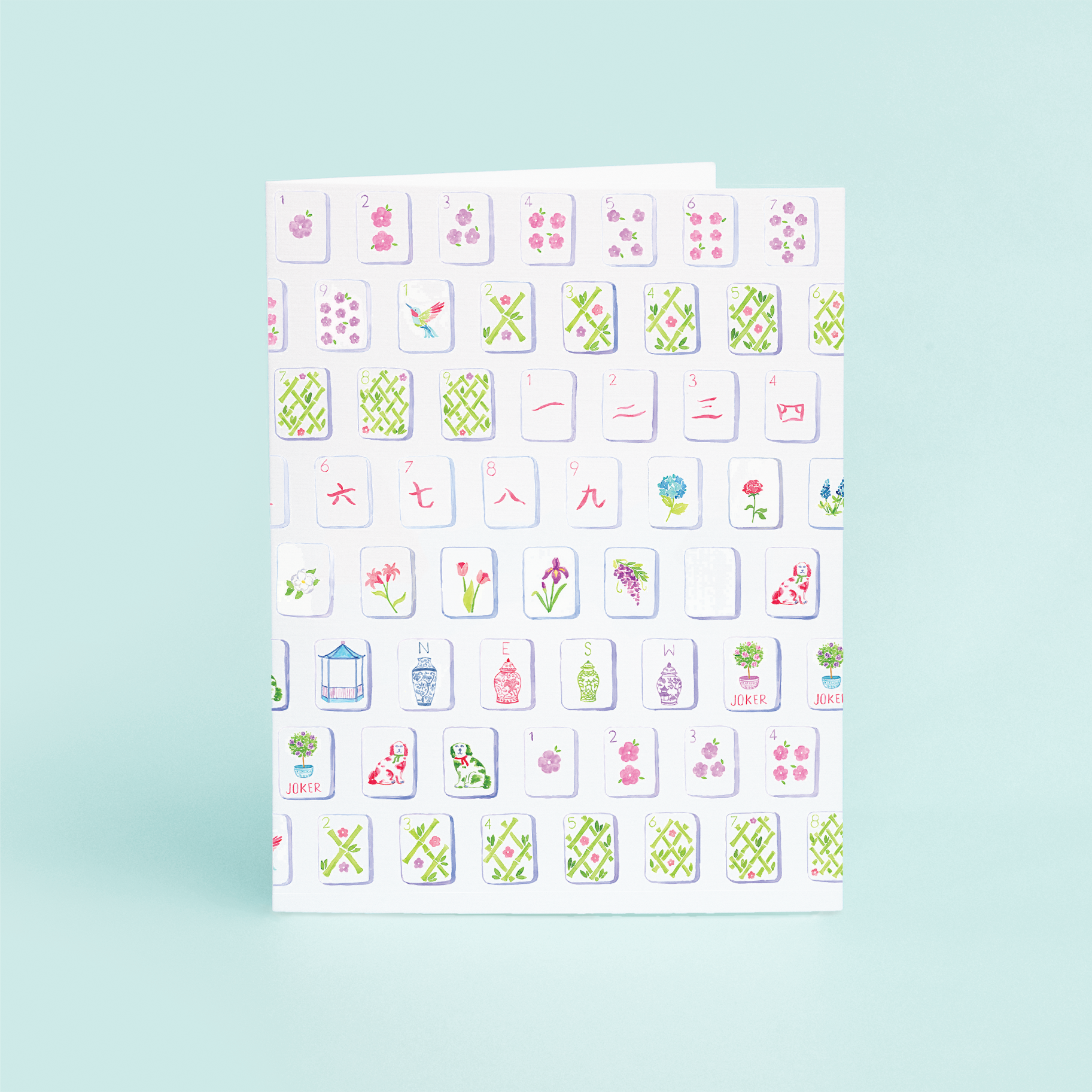 Taylor Paladino - Wholesale Everyday Greeting Card - Mahjong0