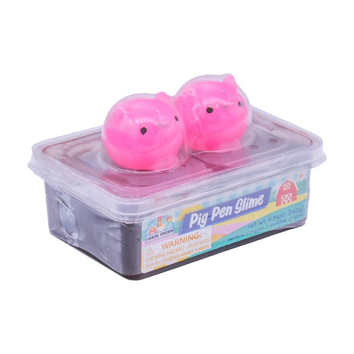 Toysmith - Wholesale Putty/Slime - Kids - Farm Fresh Pig Pen Slime4