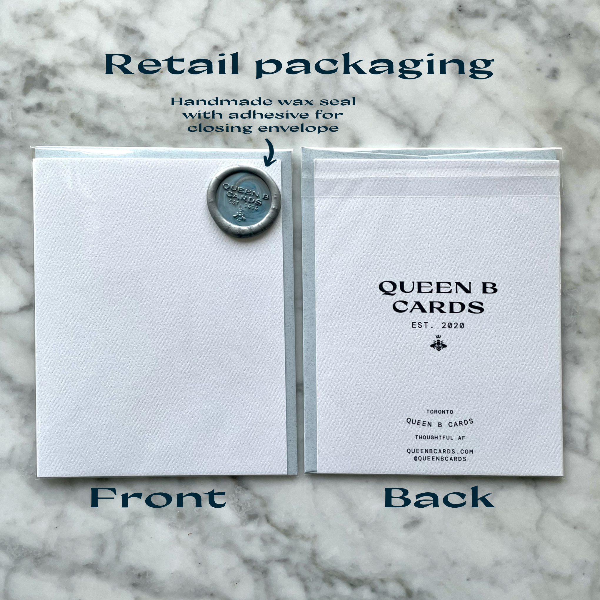 Queen B Cards - Wholesale Christmas Card - The Holiday Drinks 4-Pack2