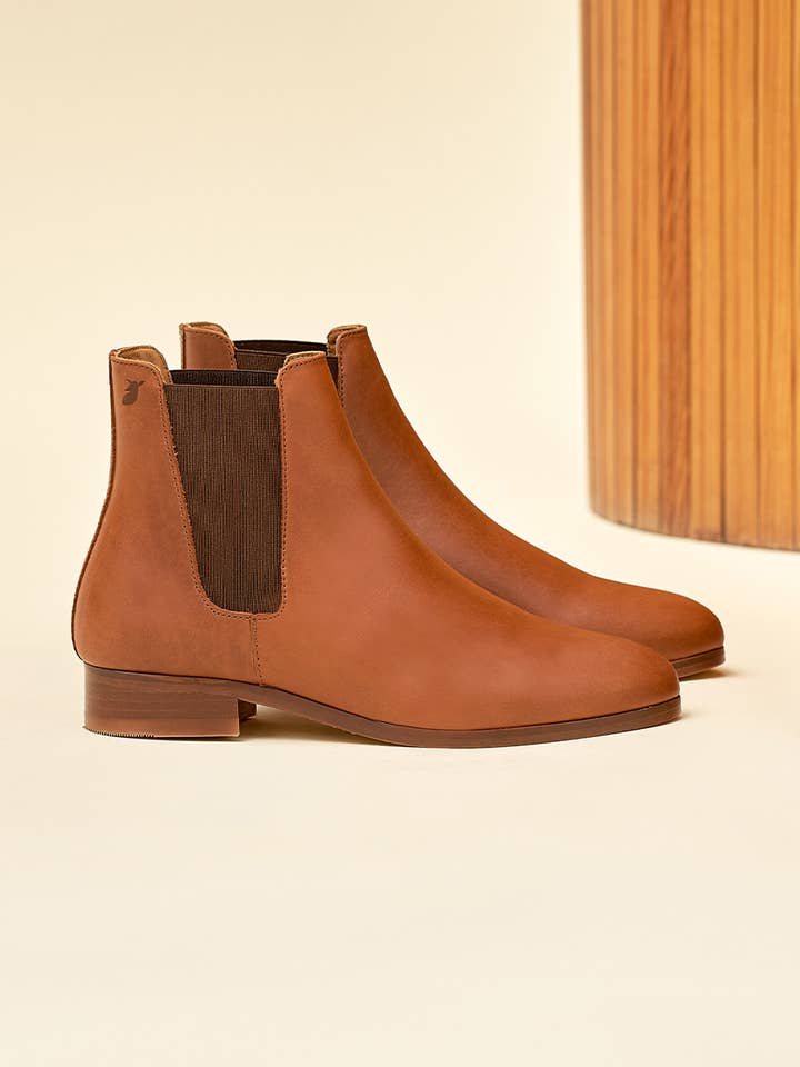 Chelsea Boots - Havana for wholesale by Pied de Biche