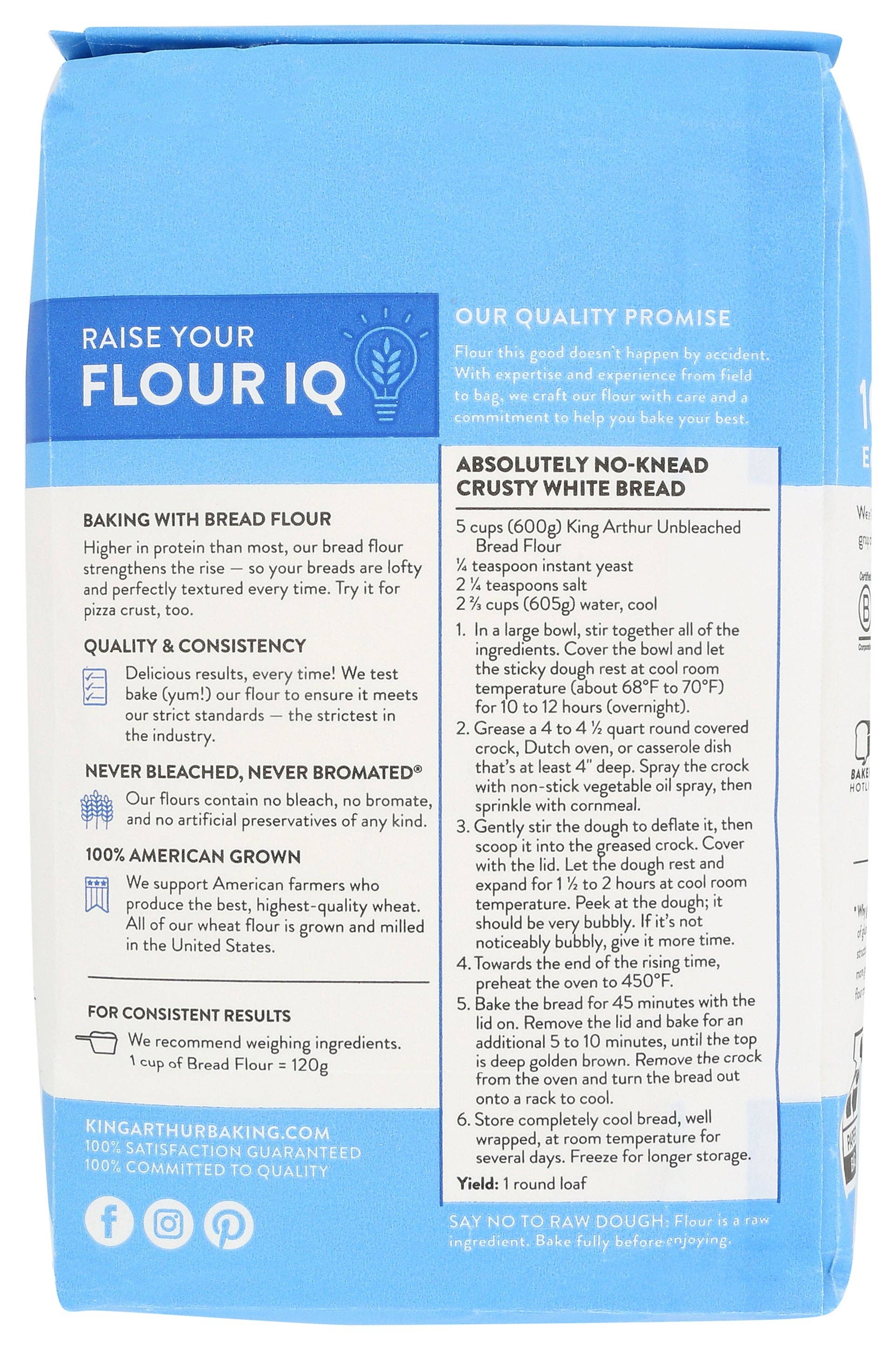 Everyday Supply Co - Wholesale Flour - KING ARTHUR FLOUR BREAD UNBLCHD1