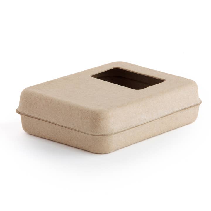 Sustainable Packaging Industries - Wholesale Gift Box - 5.5" Clamshell w/ Window - Eco Friendly Retail Packaging