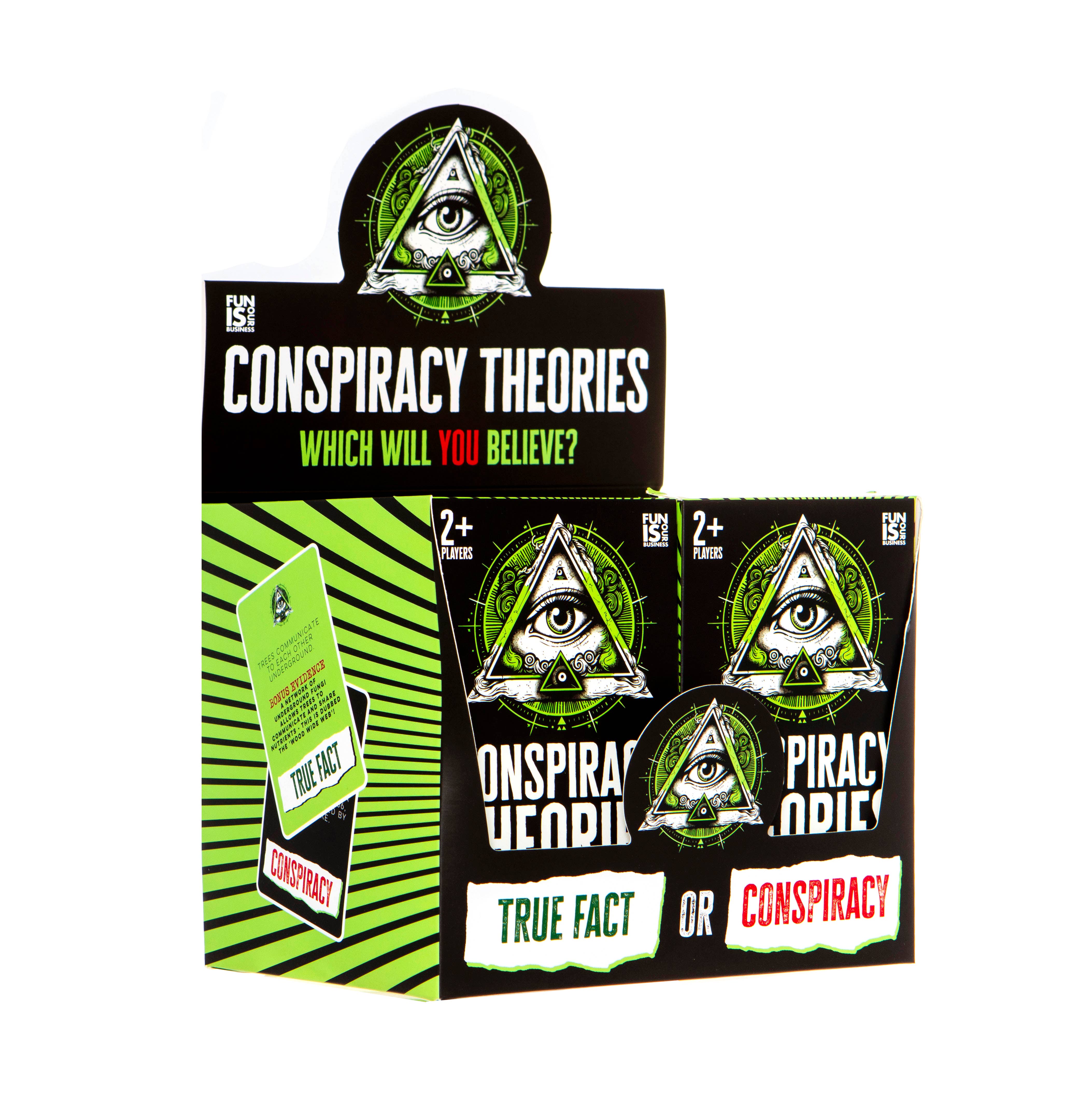 Boxer Gifts - Wholesale Card Game - Conspiracy Theories - Adult Card Game6