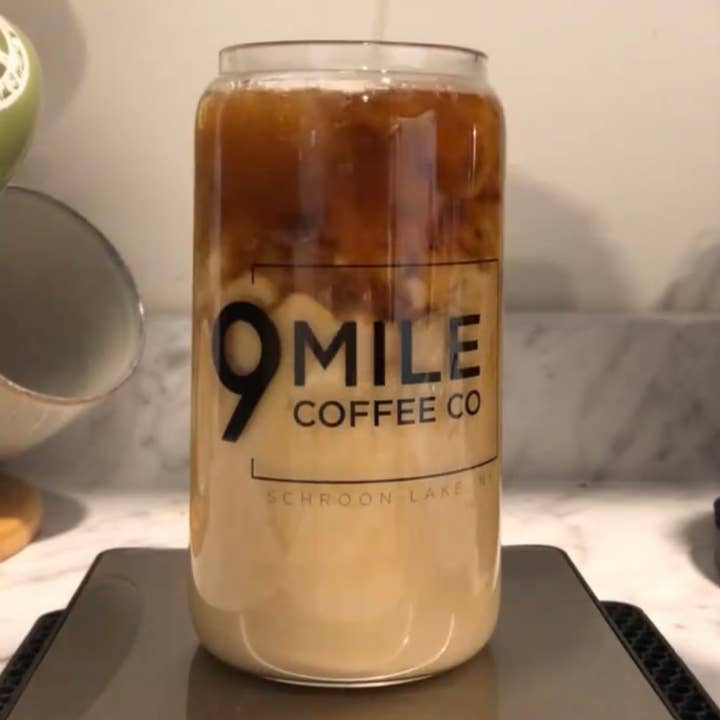 Modern Lifestyle Gifts - Vendita all'ingrosso Bicchiere/tazza - Bicchiere in vetro 16oz personalizzabile con coperchio in bambù e cannuccia4