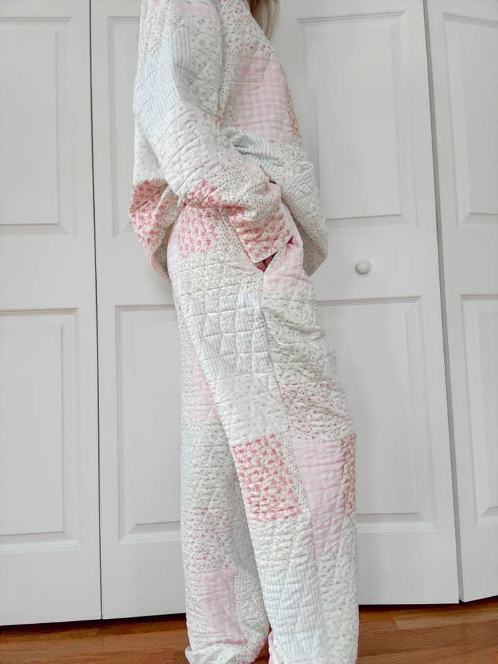 Quilted Pastel Joggers for wholesale on Faire