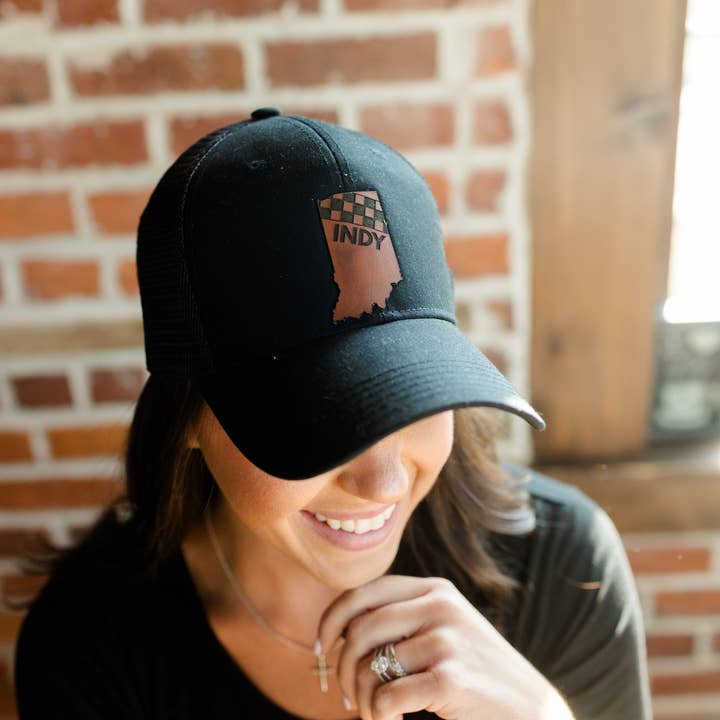 Left Grain - Wholesale Baseball Cap - Unisex - Indy Racing Trucker - Curved Bill8