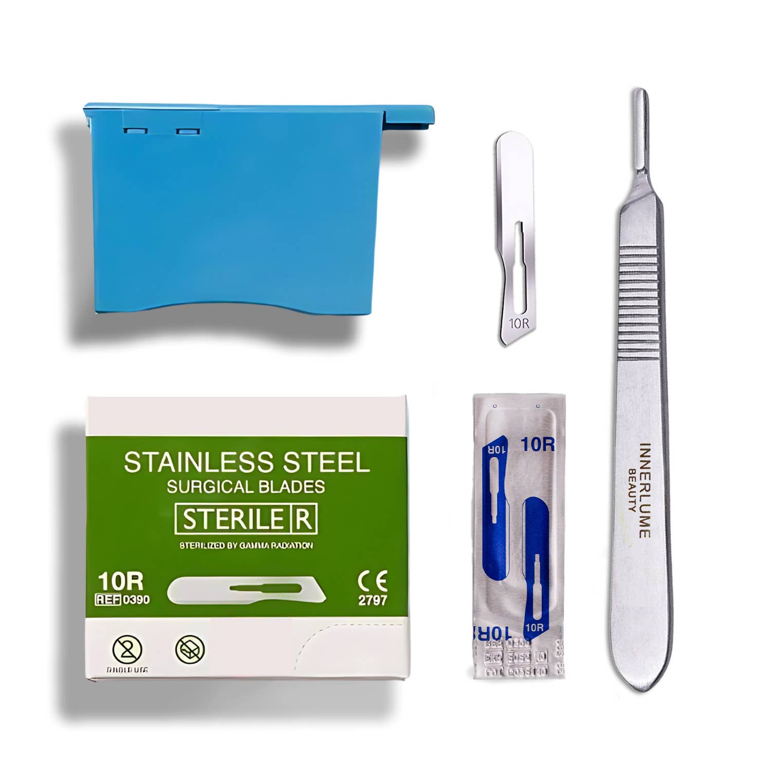 INNERLUME BEAUTY - Vente Ensemble/coffret de soins du visage - Kit professionnel de dermaplaning3