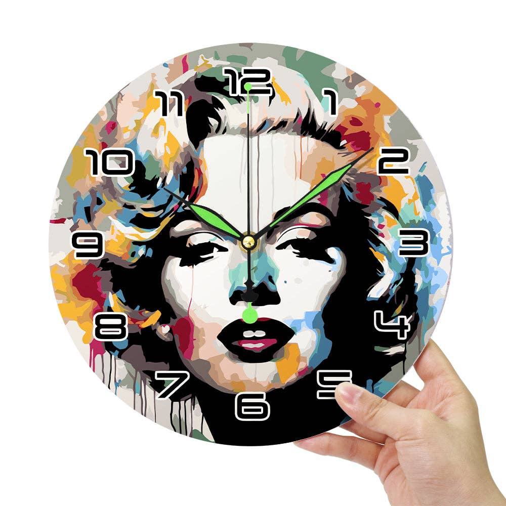 Paint Your Numbers - Wholesale DIY Craft Kit - Paint the Moment – Pop Icon Clock Kit24