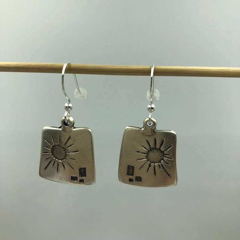 Volare - Vente Boucles d'oreilles pendantes - Boucles d'oreilles Soleil Levant