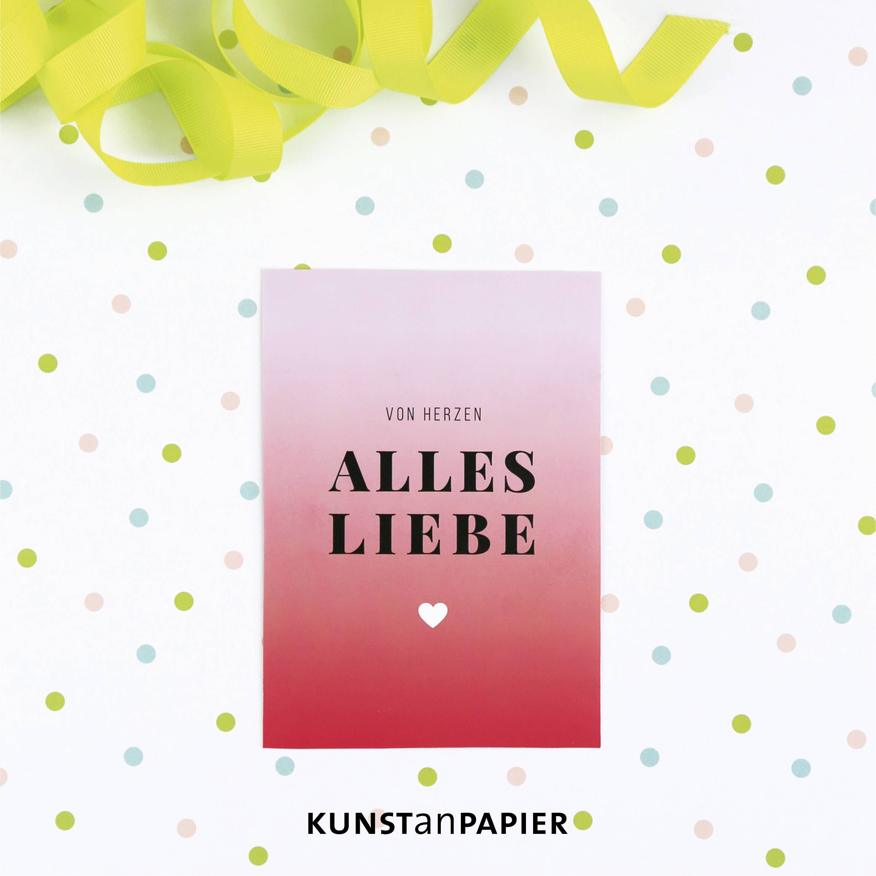 Kunst an Papier - Wholesale Flat Wrap - Emma Dots Wrapping Paper2