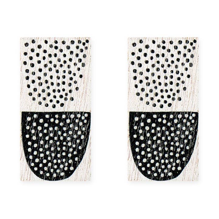 Sokeri Black Big Earrings for wholesale by Kauniste
