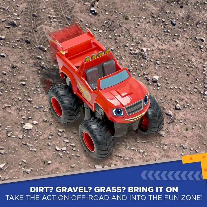 JitteryGit - Wholesale Toy Set - Kids - Nickelodeon Blaze Race Track Glow in the Dark STEM Gift Toy5