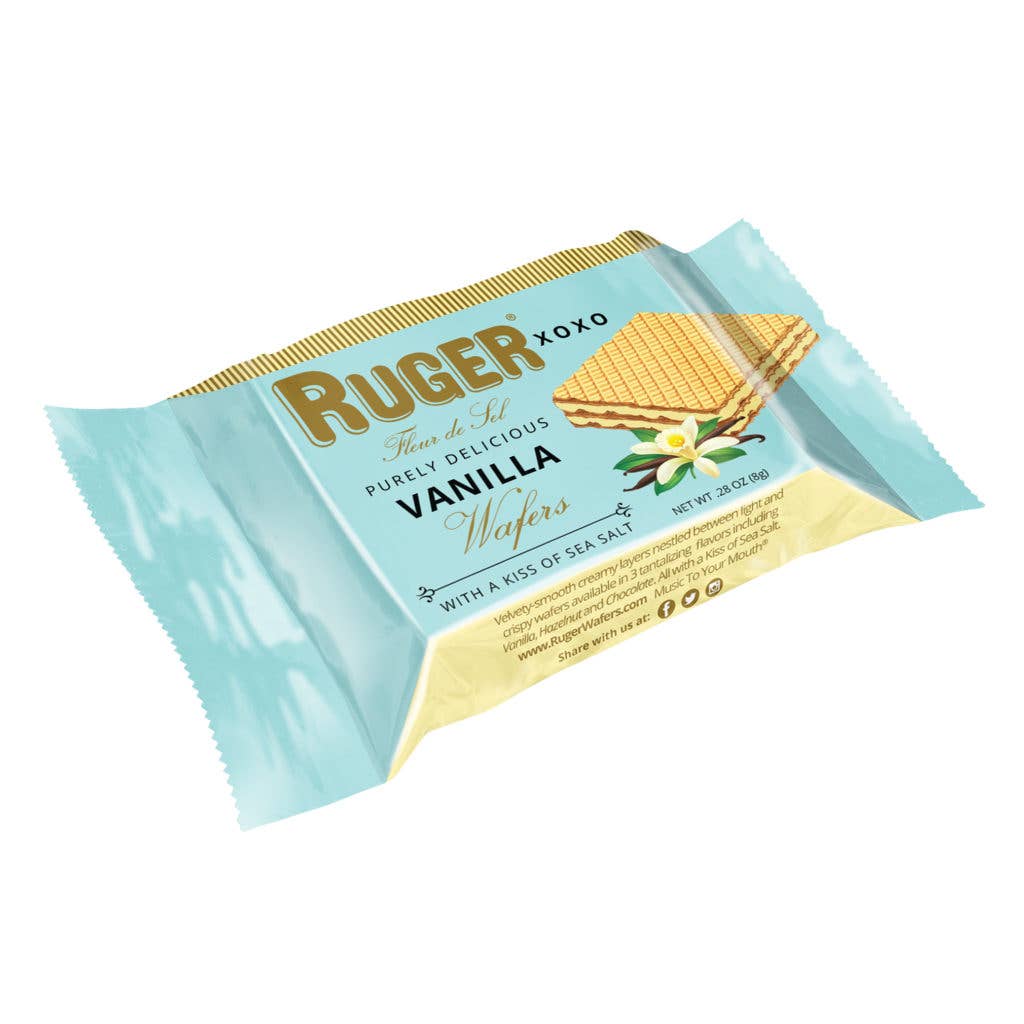 RUGER  Austrian Wafers - Wholesale Cookie - Ruger XOXO Mini Austrian Wafers -3  Flavor 96 CT DISPLAY2