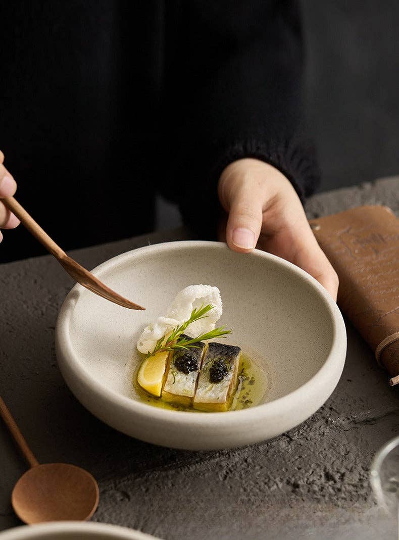 Gohobi （We cover U.S. import duties） - Wholesale Bowl - Gohobi Japanese Ceramic High-Foot Rice Bowl6