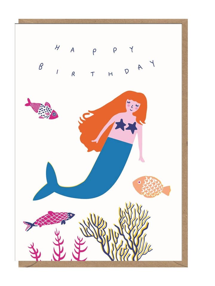 INK47 Meerjungfrau Alles Gute zum Geburtstag für dich für den Großhandel von Earlybird Designs