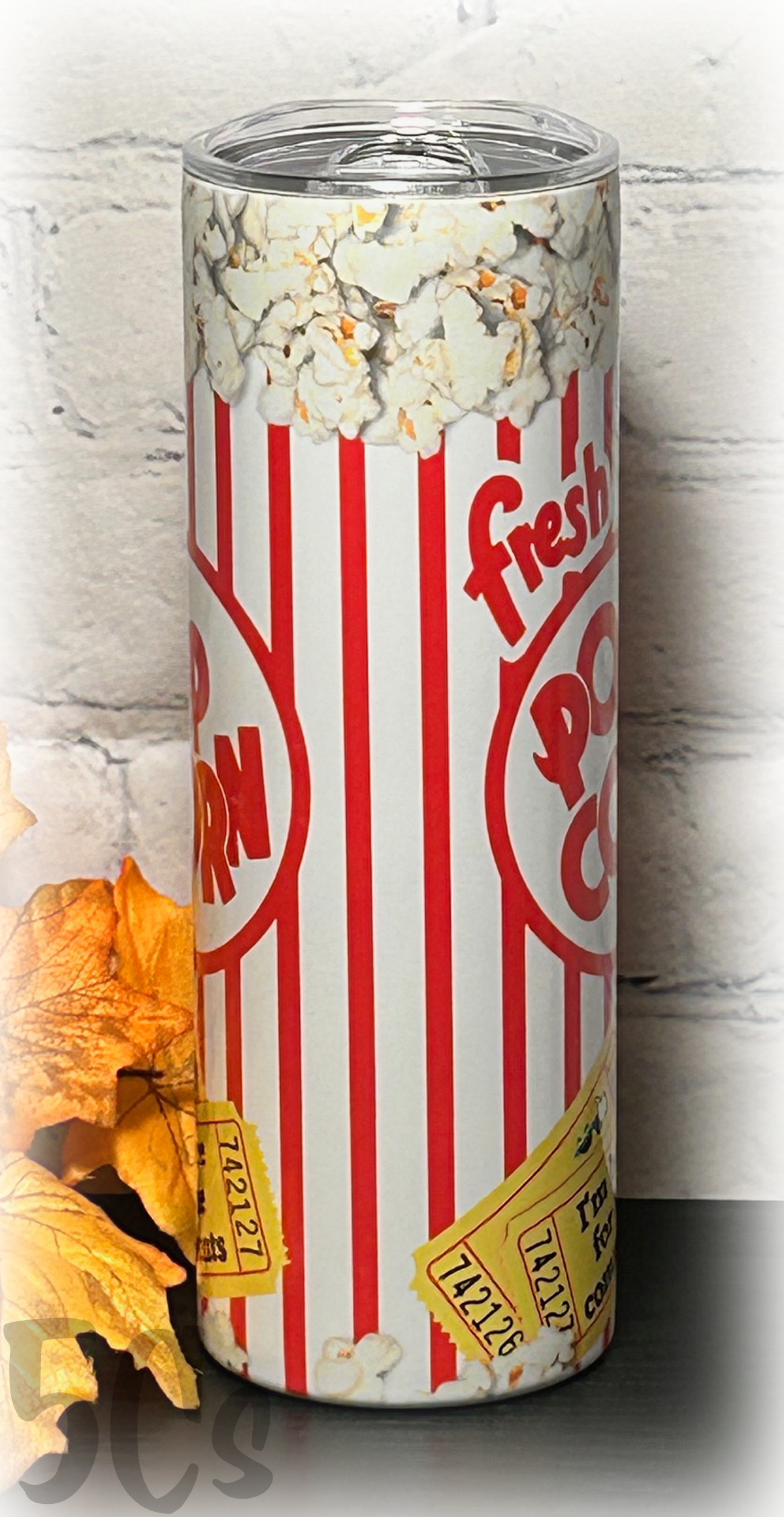 5C's Wholesale - Wholesale Insulated Mug/Tumbler - I'm Here For The Comments Popcorn Tumbler2