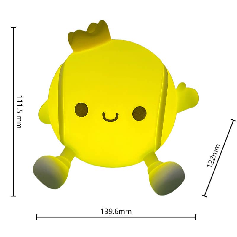 huemabe (All Import Duties Covered) - Vente Veilleuse - Enfant et bébé - Adorable veilleuse en silicone en forme de balle de tennis2