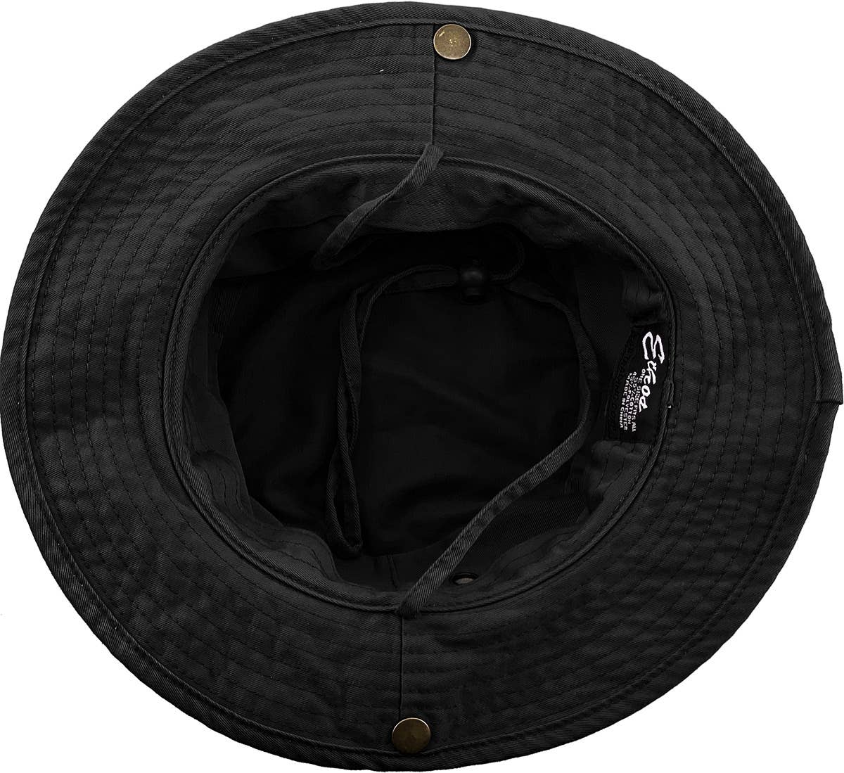 KBETHOS - Wholesale Bucket hat – Unisex - Solid Boonie Hat With String (Fitted)1