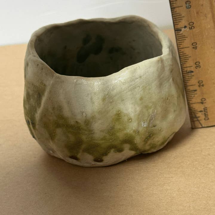 Rondelle Designs - Wholesale Jewellery dish - Ceramic Dish - Aqua and natural1