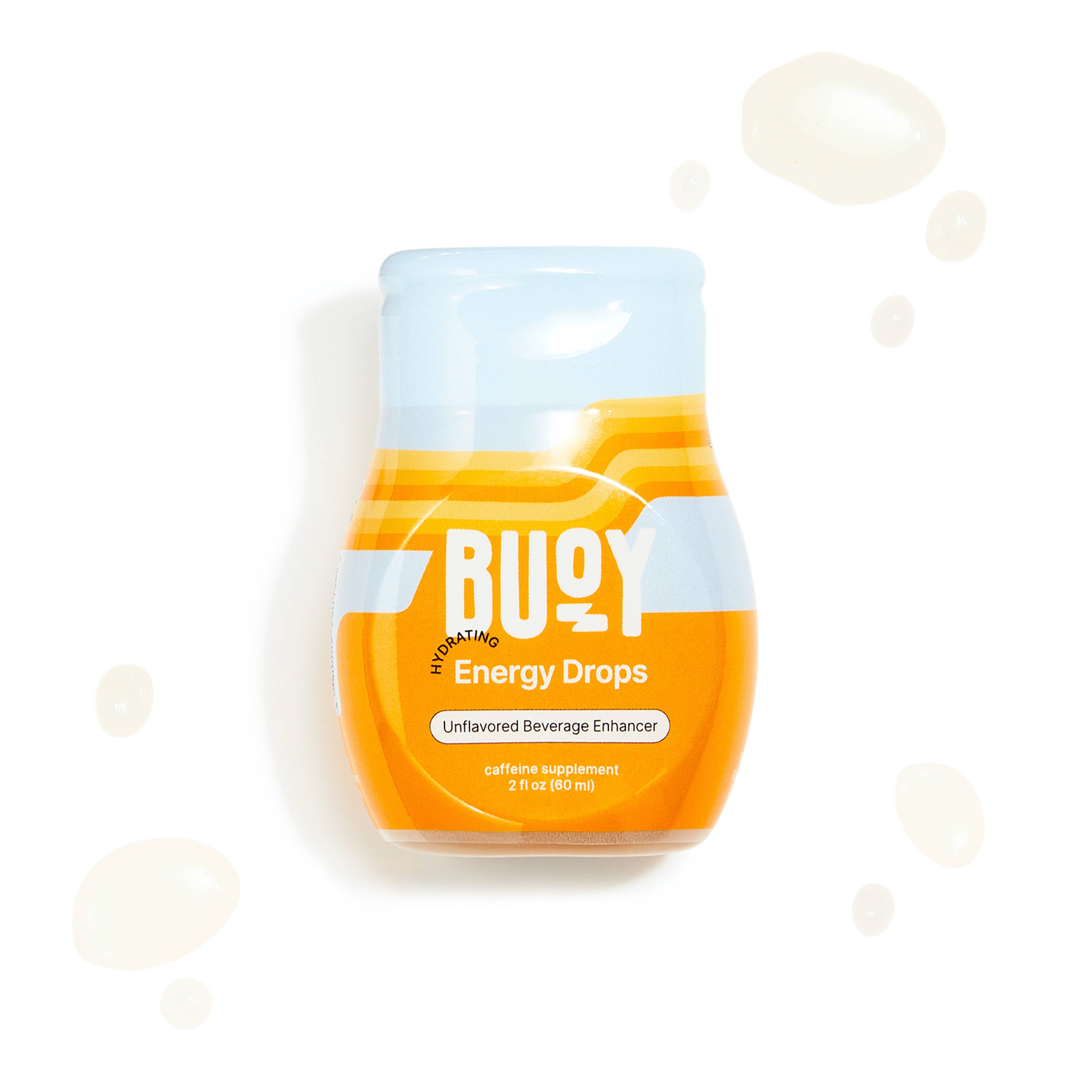 Buoy Hydration - Wholesale Powdered Health Drink - Energy Drops: Unsweetened Hydration + Caffeine for Any Drink