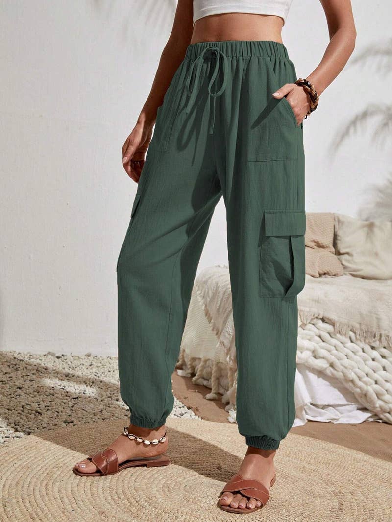 Rosa Clothing - Wholesale Pants - Women's - Pocket trousers cargo pants17