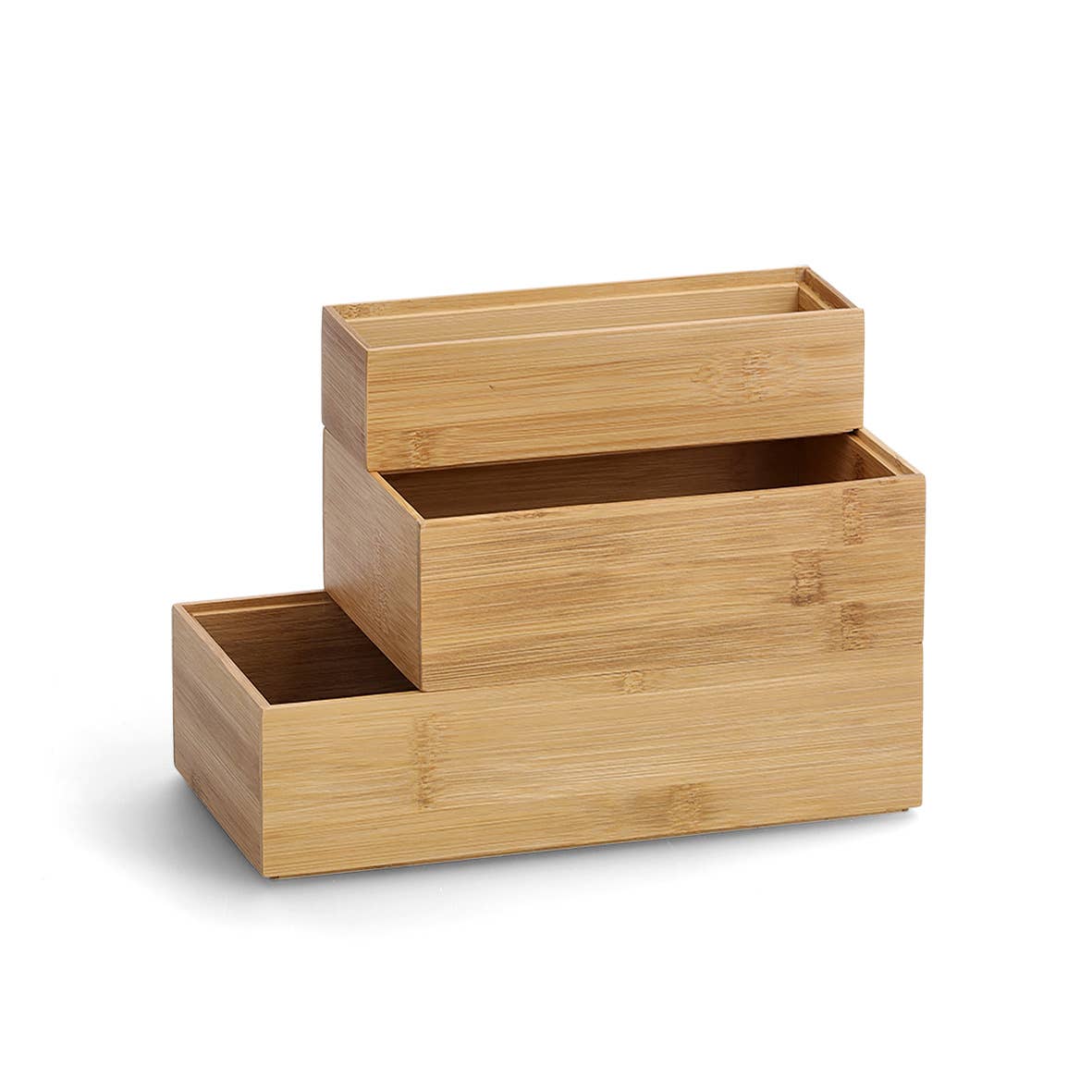 Zeller Present - Wholesale Drawer Organizer - Organizer box, bamboo/HDF3