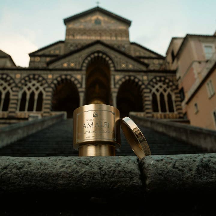 BouquetItaliano – wholesale Jar/filled candle – Amalfi Luxury Scented Candle – Italian Coastal Inspired31