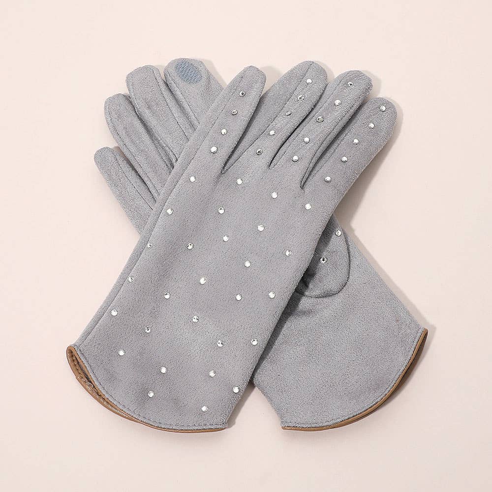 Sensibling Corp. – wholesale Handskar - Dam – Vinterhandskar med strassdekoration och smart touch7