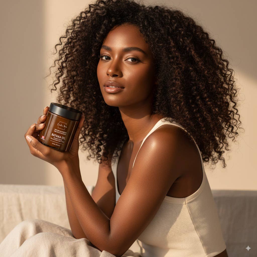 Canadian Grace - Venta al por mayor Aceite capilar - Aceite Batana Premium 100 % Orgánico de Canadian Grace – Crudo y Auténtico de los Misquita, Honduras para el Crecimiento del Cabello y Nutrición de la Piel8