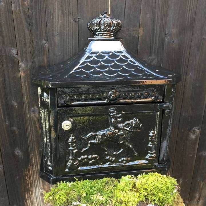Nostalgia Postillion weatherproof letterbox for wholesale by Antikas