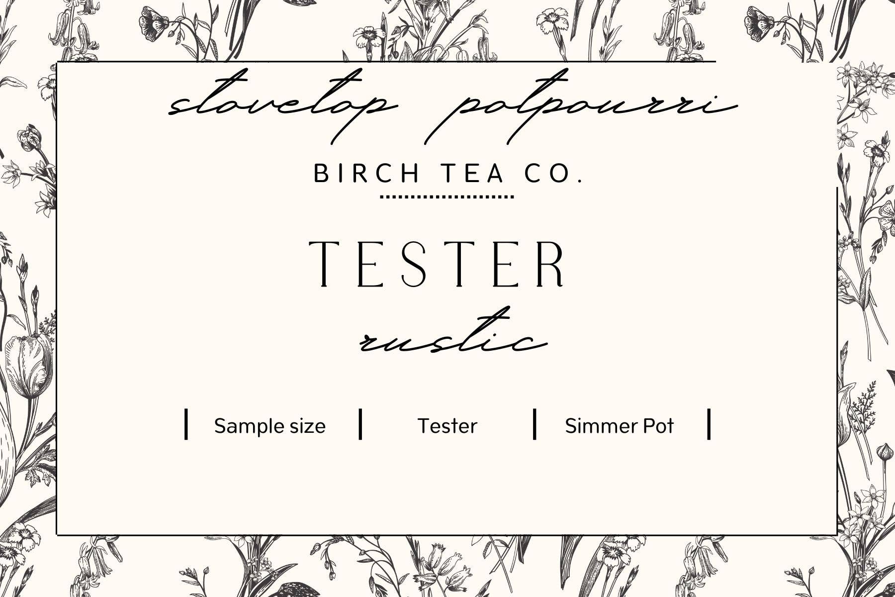 Birch Tea Co. - Vente Pots-pourris - Kit Pot-Pourri Rustique pour Cuisinière – Parfum d'intérieur nostalgique4